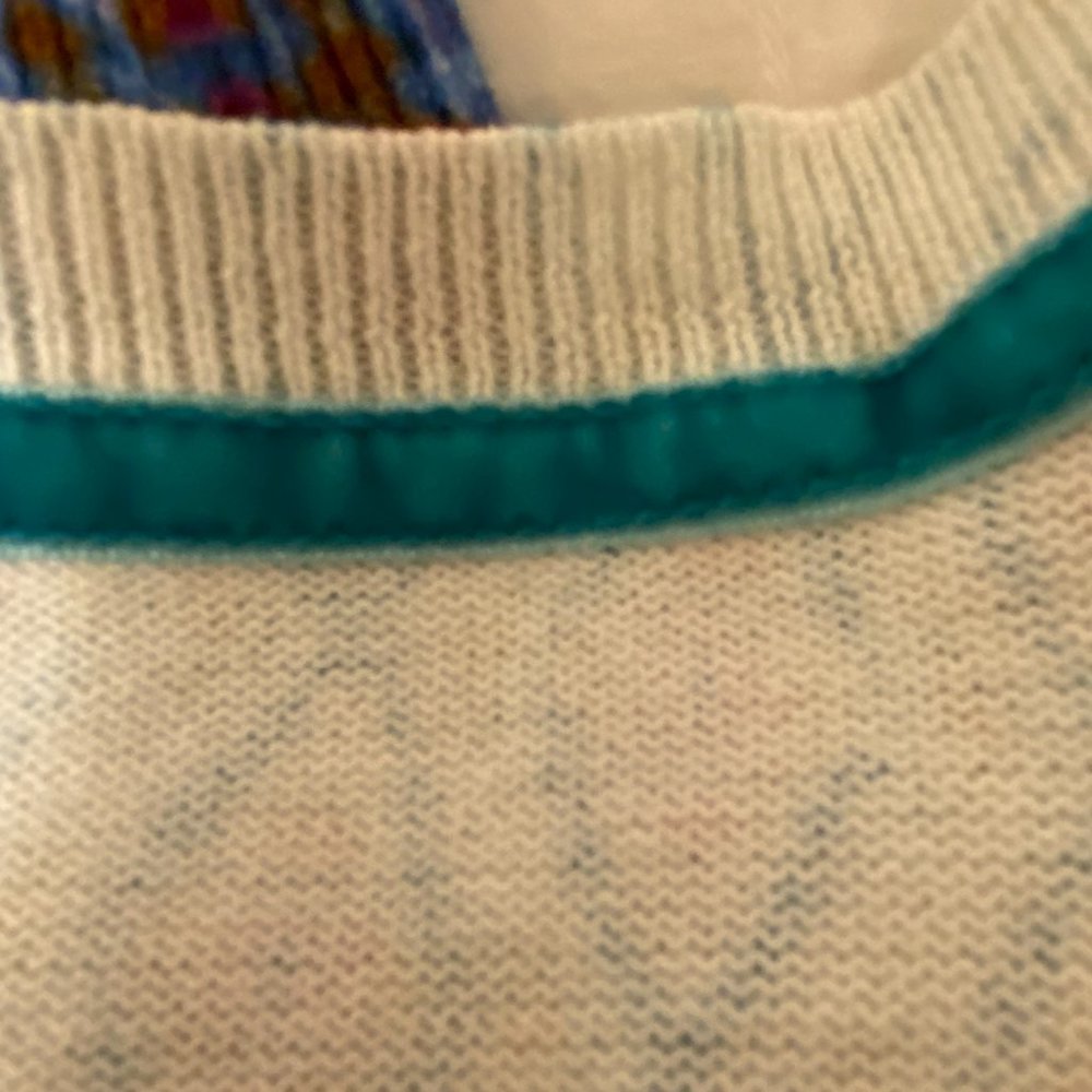 Sundance 100% cotton cardigan sweater - multi color - Picture 3 of 5